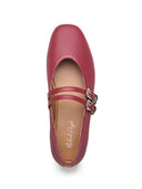 Michael Angelo's Camille Mary Janes For Women (Wine)