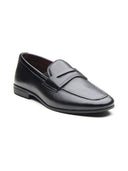 Filippo  Leather Formal Slip-on Shoes Black
