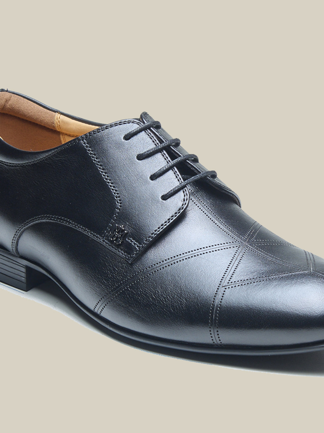 Lorenzo Leather Formal Lace Up Shoes Black