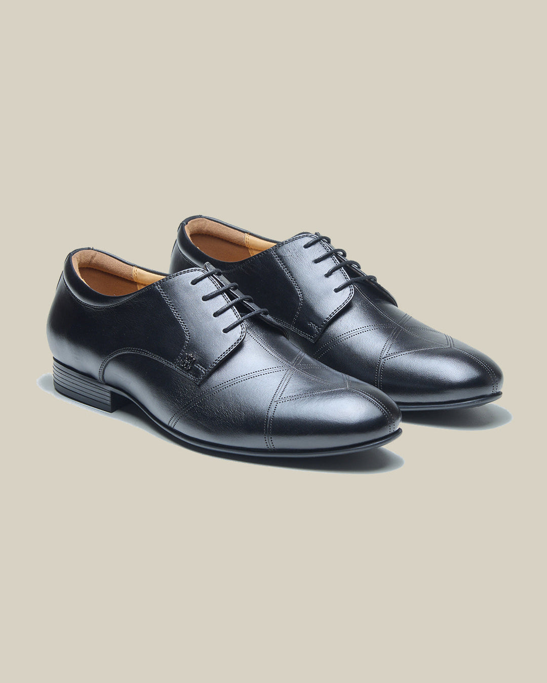 Lorenzo Leather Formal Lace Up Shoes Black