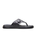 Michael Angelo FIORE Men's Premium Leather Sandals Black