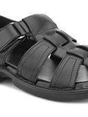 Saluzzo Sandals Black