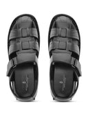 Saluzzo Sandals Black