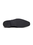 Ezio Leather Formal Slip-on Shoes black