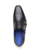 Ezio Leather Formal Slip-on Shoes black