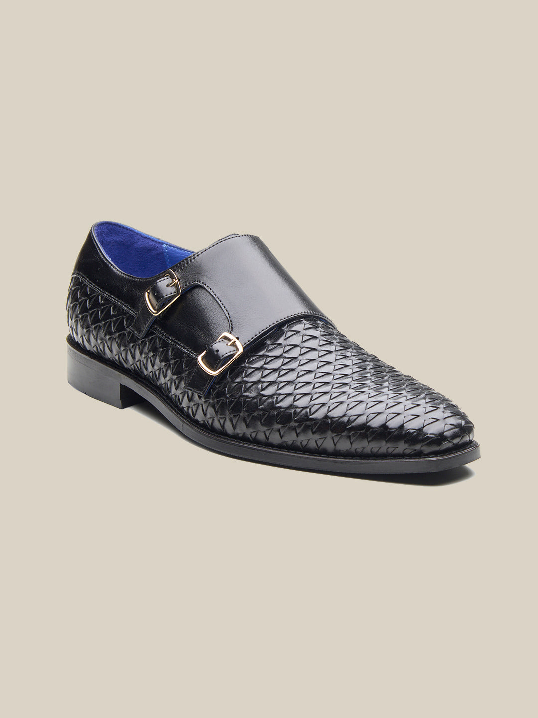 Ezio Leather Formal Slip-on Shoes black