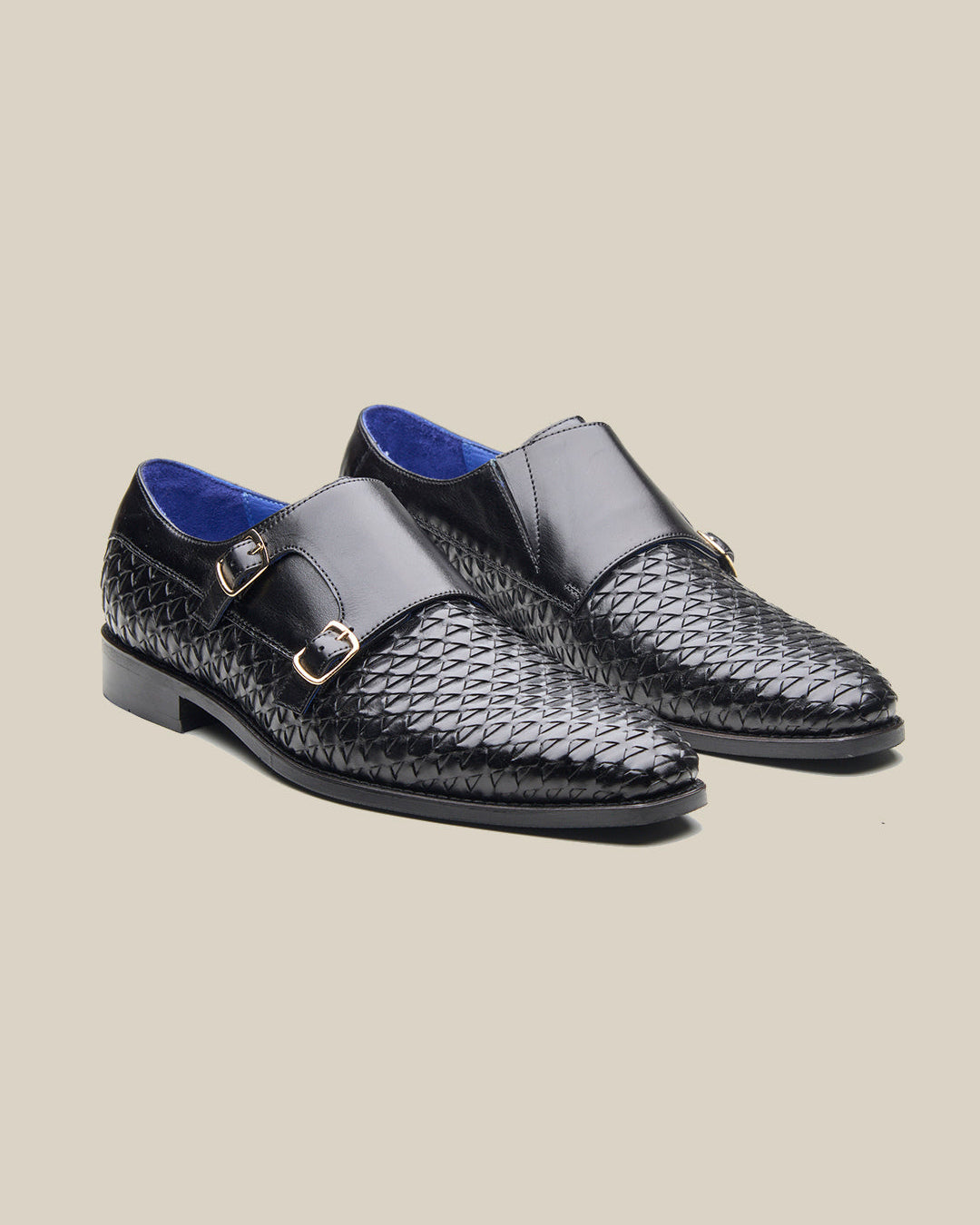 Ezio Leather Formal Slip-on Shoes black
