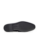 Kyros Leather Formal Slip-on Shoes  Black