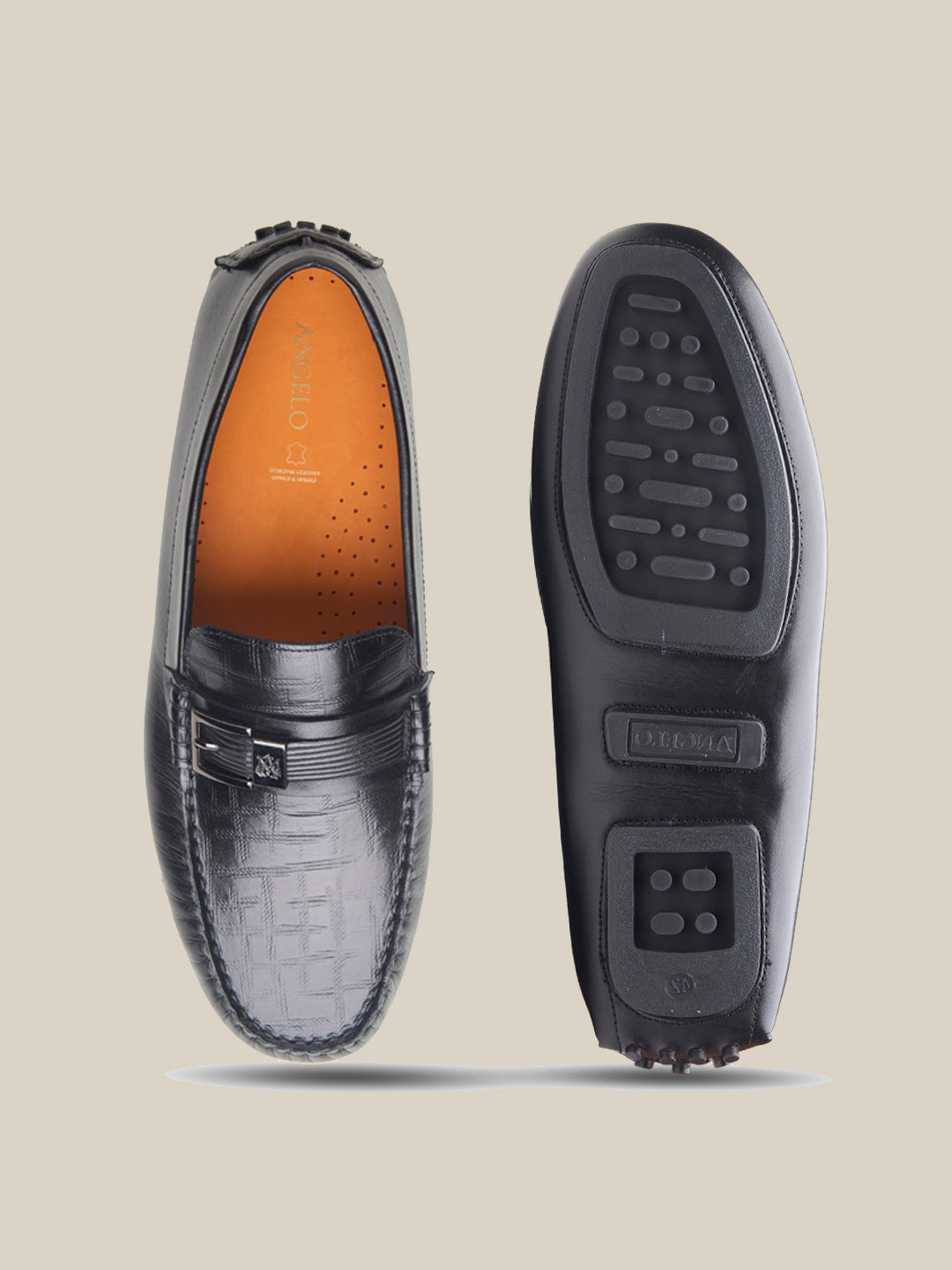 Ford Leather Loafers Black