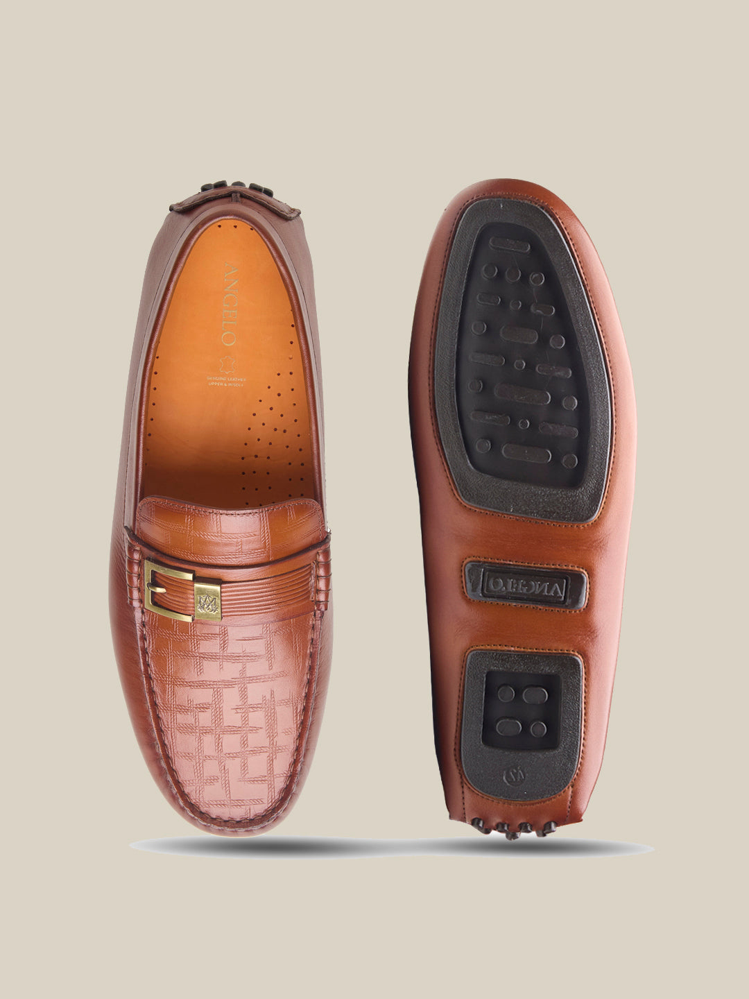Ford Leather Loafers Brown