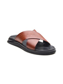 Michael Angelo FOLCO Men’s Premium Textured Leather Handcrafted Sandals