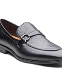 Nunzio Leather Formal Shoes Black