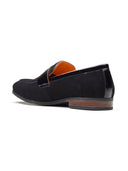 Kyros Leather Formal Slip-on Shoes  Black
