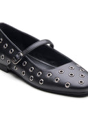 Michael Angelo's Etoile Mary Janes For Women (Black)