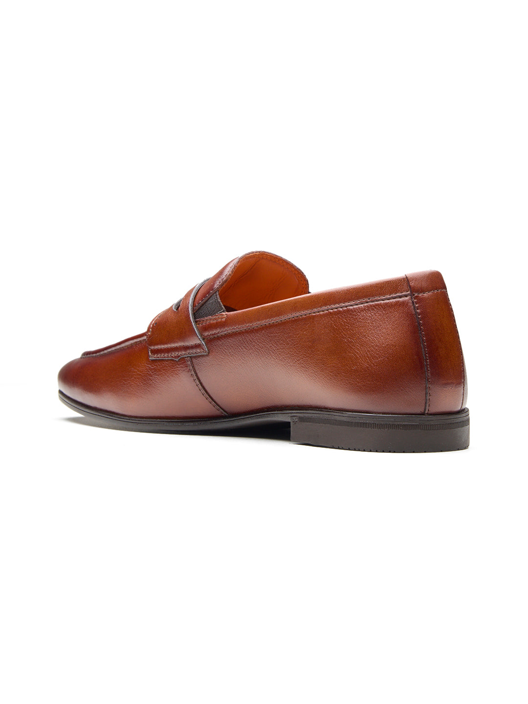 Filippo  Leather Formal Slip-on Shoes Tan