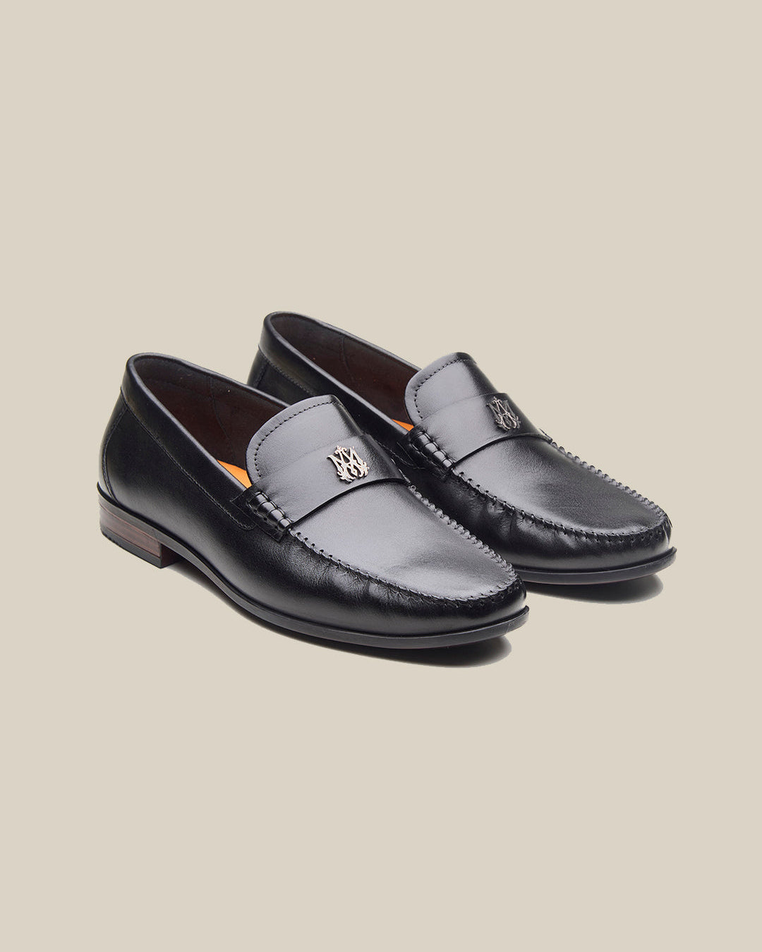 Mair Leather Loafers Black