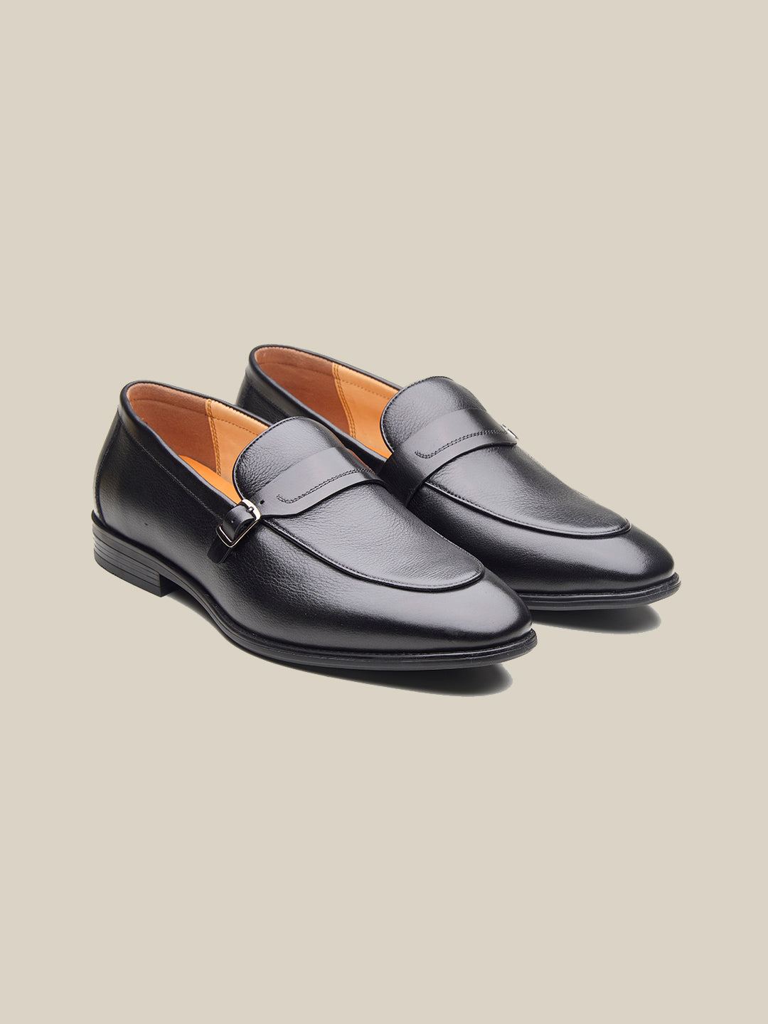 Duffy Leather Formals Shoes Black