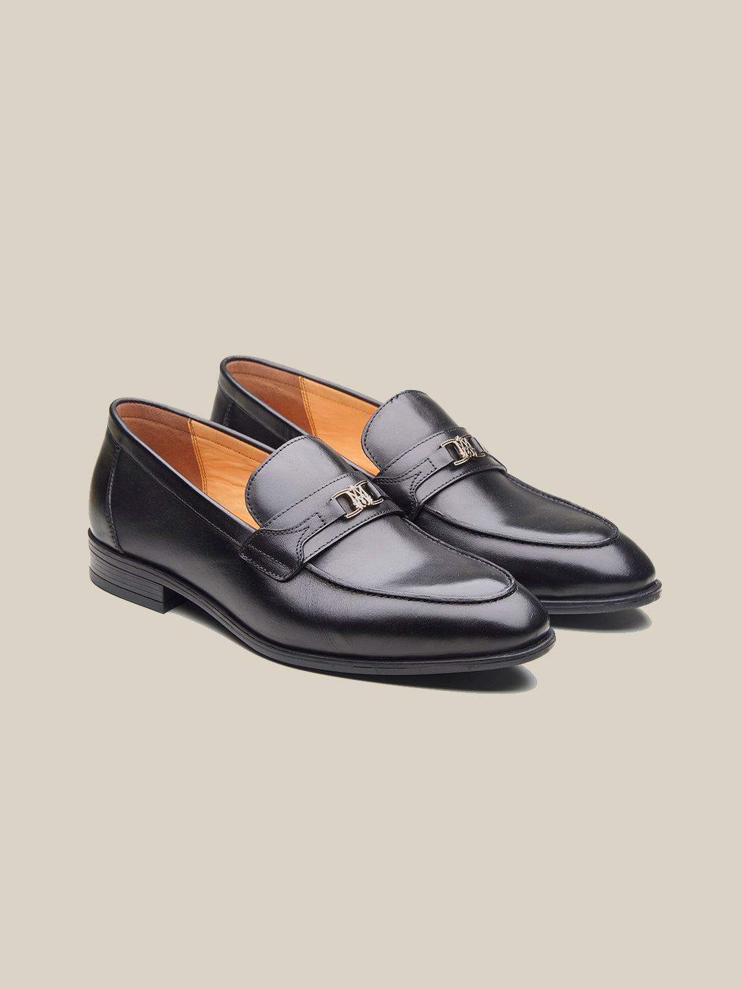 Blundell Leather Formals Shoes Black