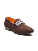 Kyros Leather Formal Slip-on Shoes  Brown