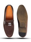 Kyros Leather Formal Slip-on Shoes  Brown