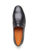 Klaus Leather Formal Slip-on Shoes  Black