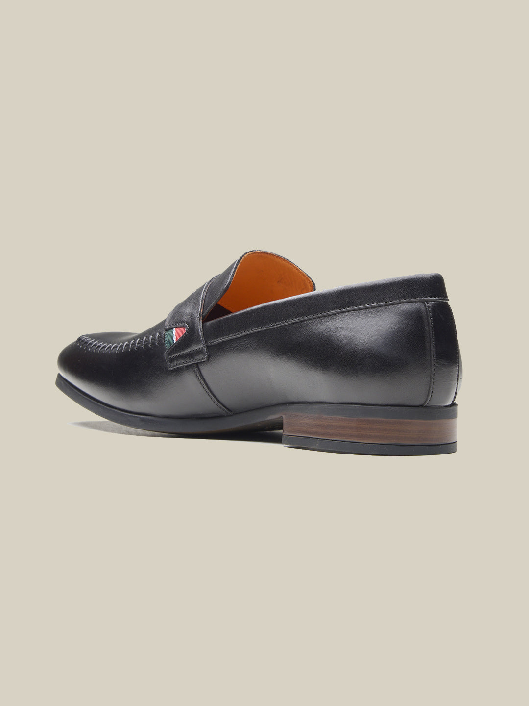 Klaus Leather Formal Slip-on Shoes  Black