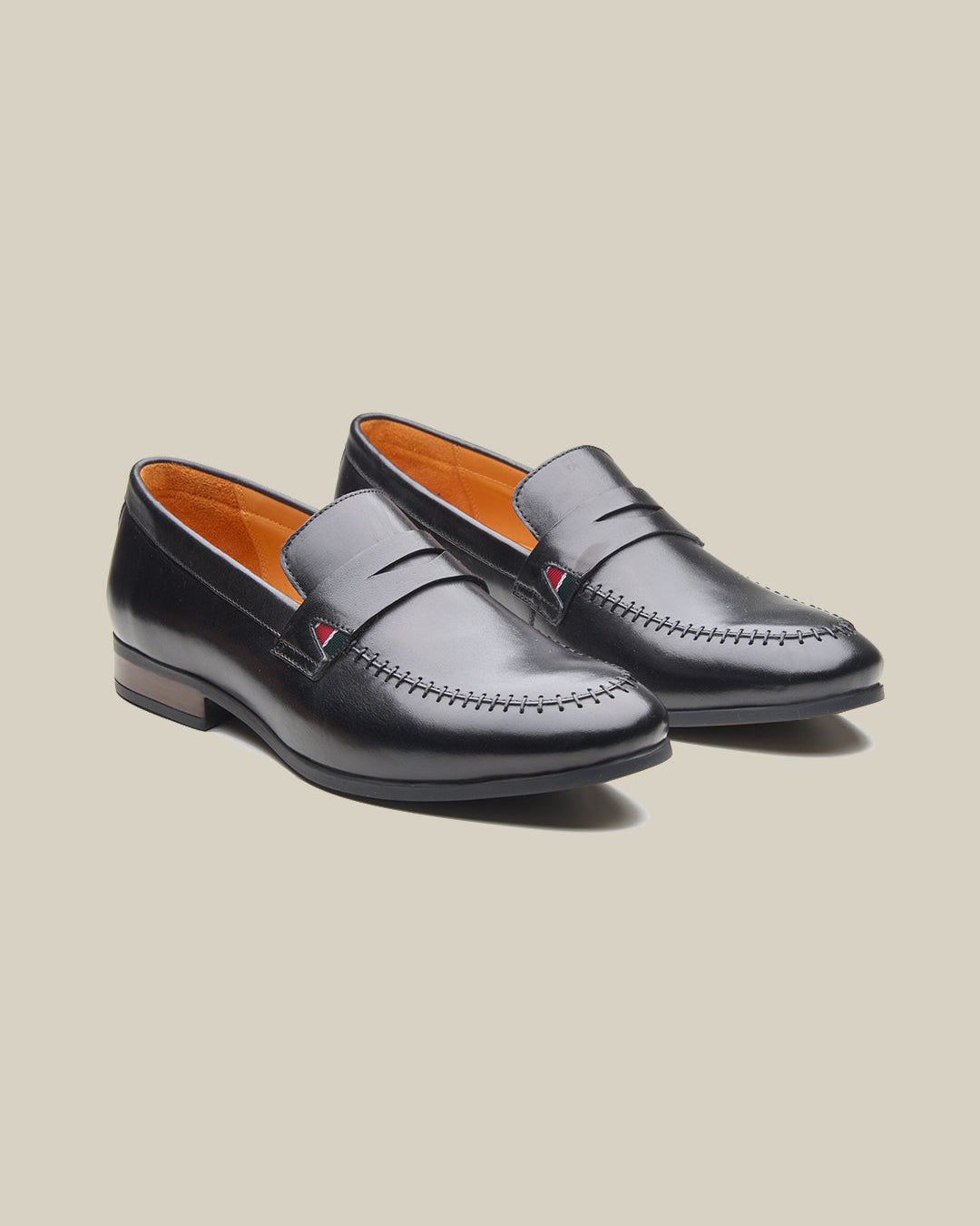 Klaus Leather Formal Slip-on Shoes  Black
