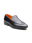 Natale leather formals shoe black