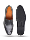 Natale leather formals shoe black