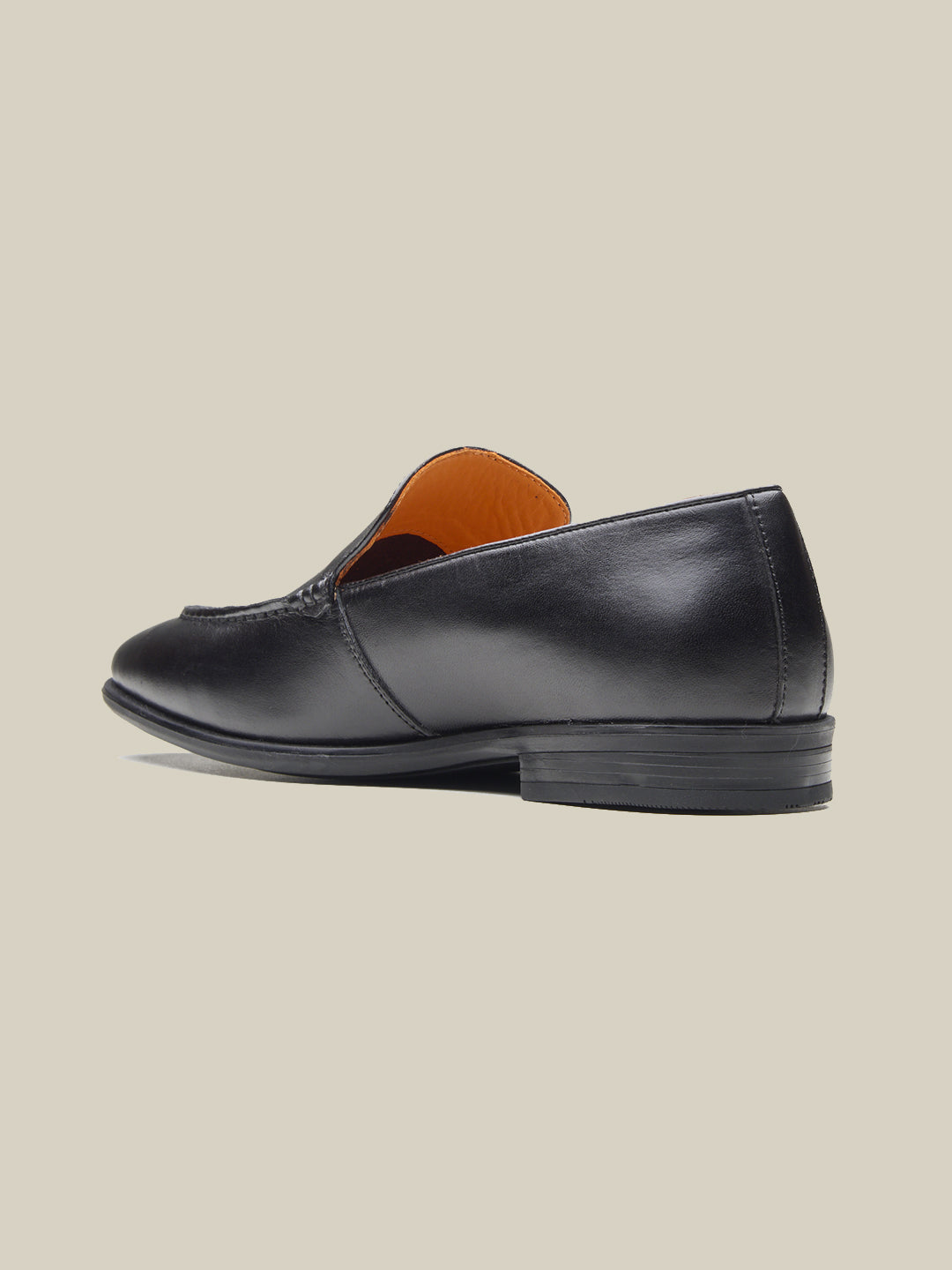 Natale leather formals shoe black