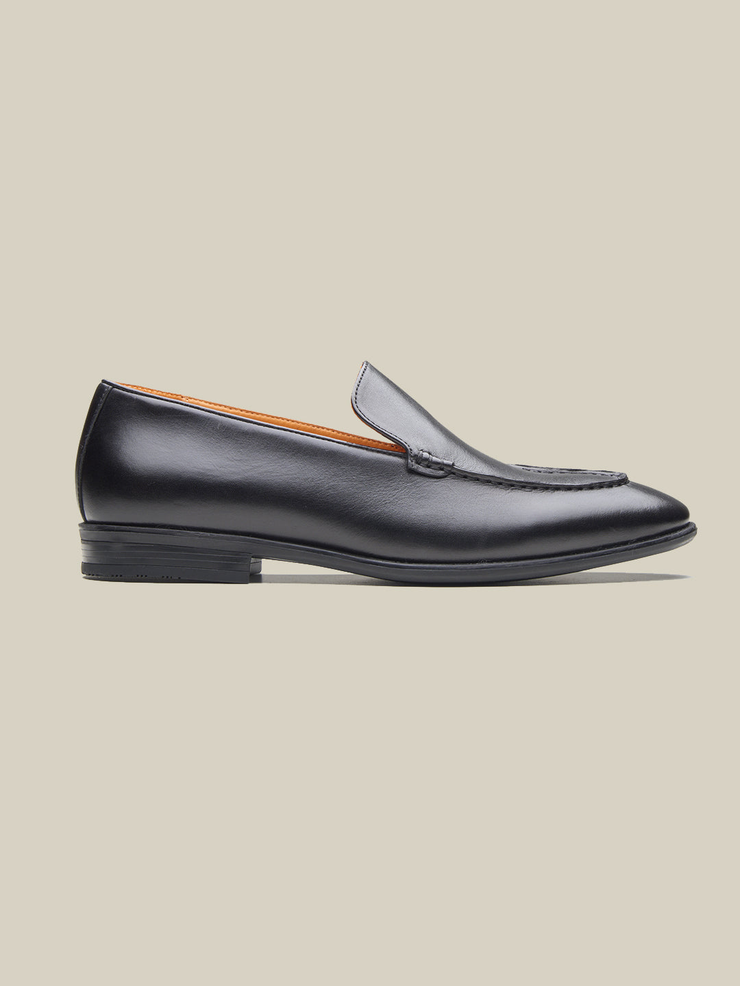 Natale leather formals shoe black