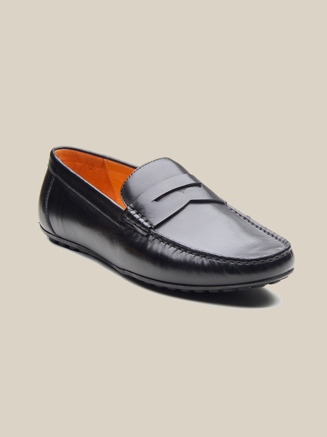 Primo Leather Loafers Black