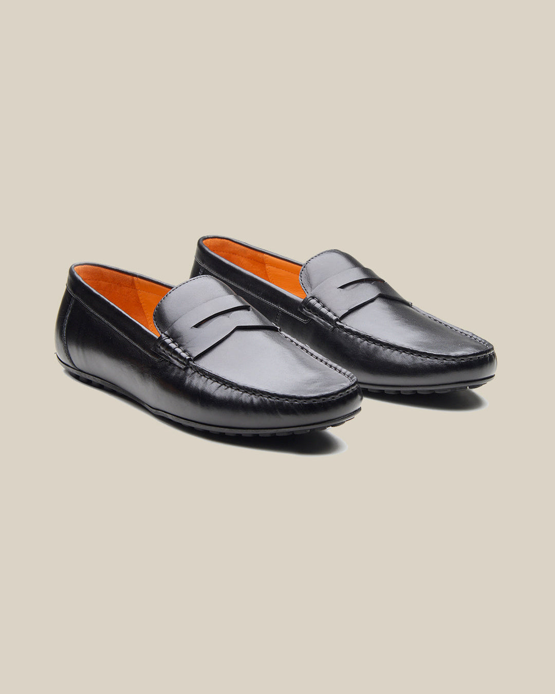 Primo Leather Loafers Black
