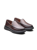 Ivano Leather Comfort Slip-on Shoe  Brown