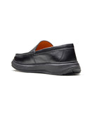 Ivano Leather Comfort Slip-on Shoe Black