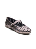 Michael Angelo's Celeste Mary Janes For Women (Gunmetal)