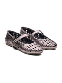 Michael Angelo's Celeste Mary Janes For Women (Gunmetal)