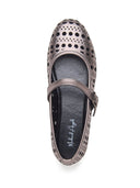Michael Angelo's Celeste Mary Janes For Women (Gunmetal)