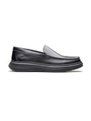 Ivano Leather Comfort Slip-on Shoe Black
