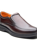 Basil Leather Comfort Slip-on Shoes Brown