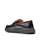 Ilario Leather Comfort Slip-on Shoes Black