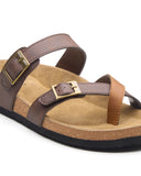 Renzo Sandals Brown