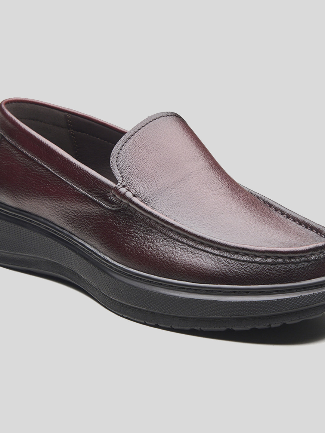 Tonali Leather Formals Bordo