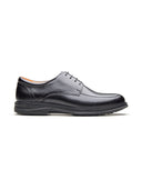Biagio Leather Comfort Lace-up Derby Shoes Black