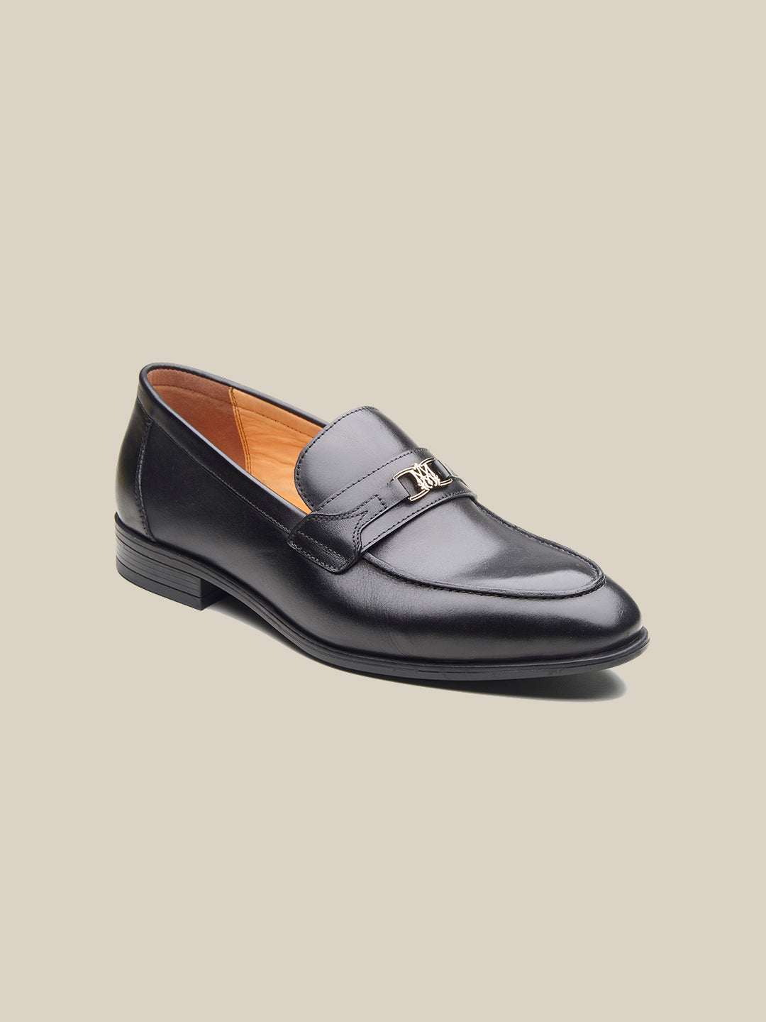 Blundell Leather Formals Shoes Black