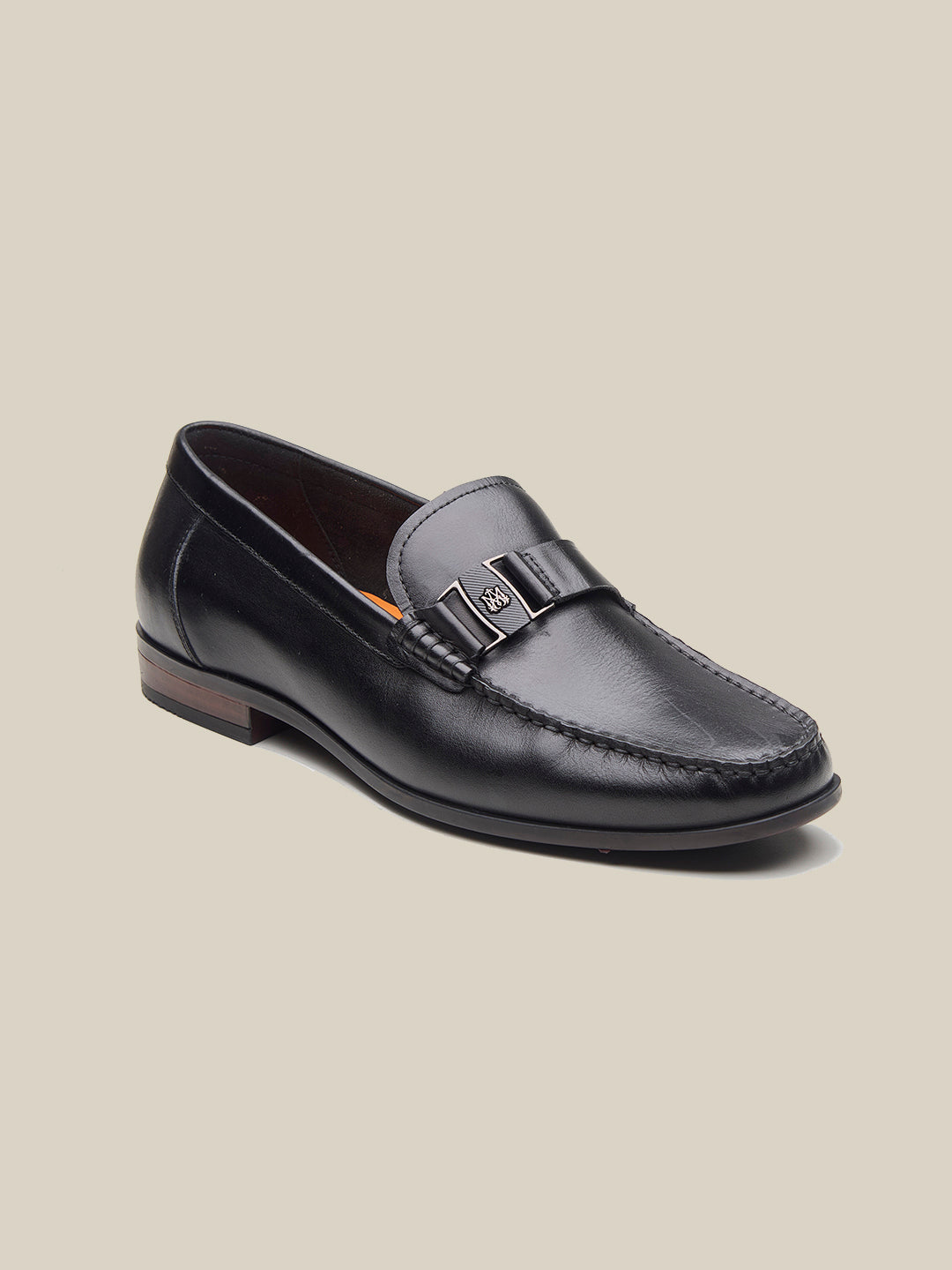 Milne Leather Loafers Black