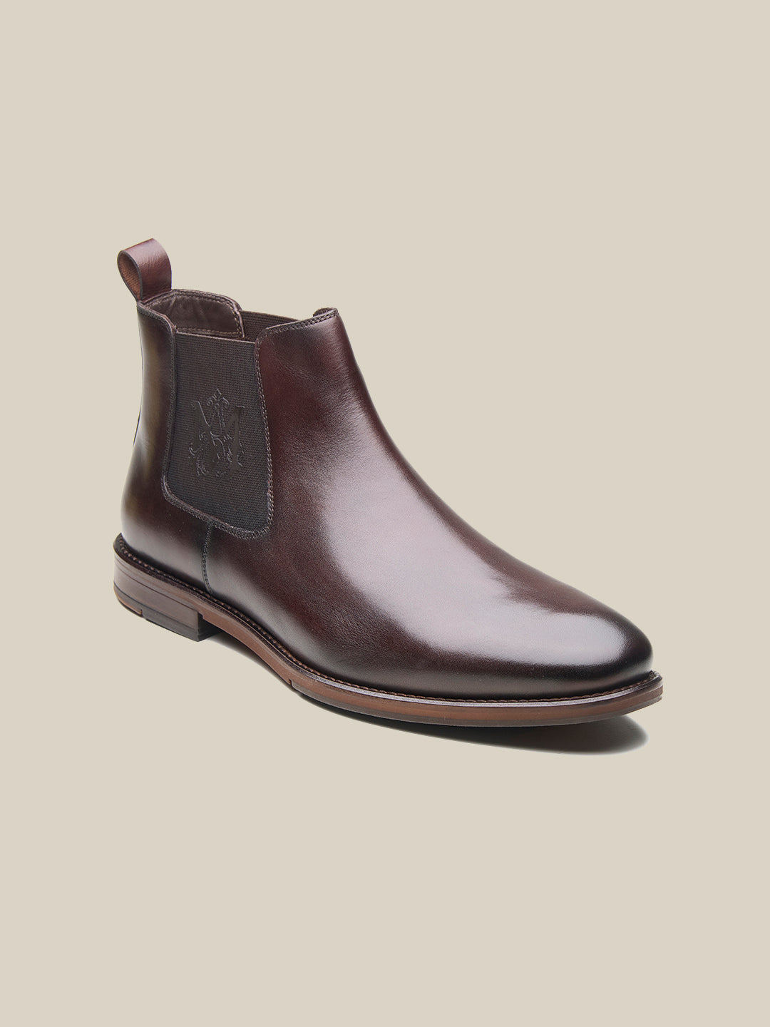 Harris Leather Chelsea Boots Brown