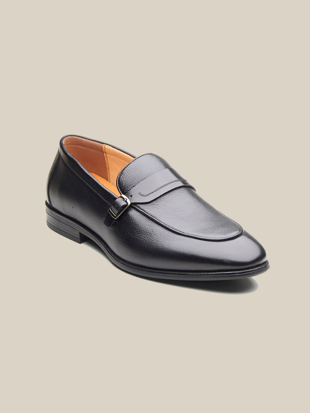 Duffy Leather Formals Shoes Black