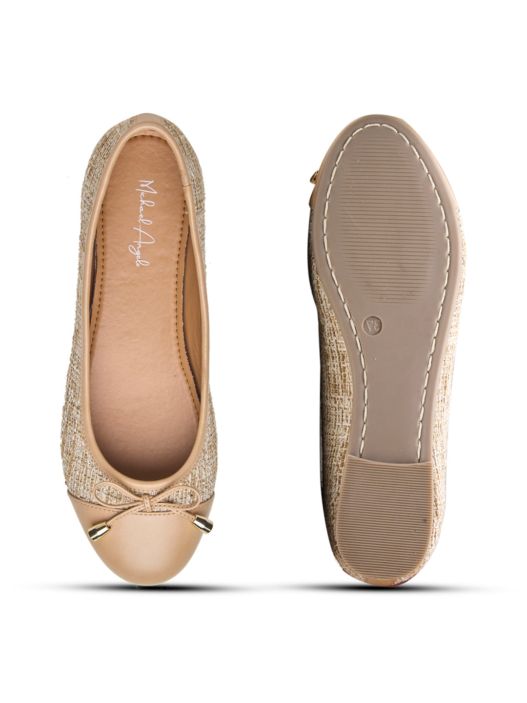 Sophie Ballerinas Tan