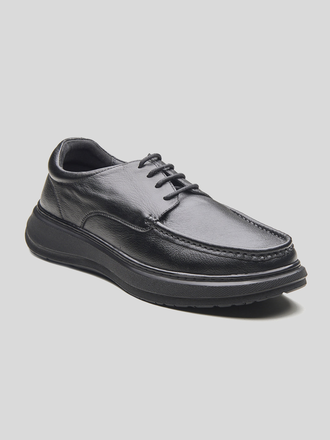 Mateo Leather Formals Black